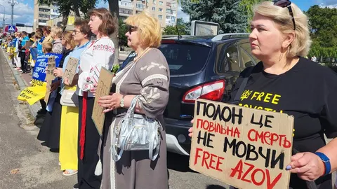 У Ковелі вкотре нагадали про полонених захисників Маріуполя