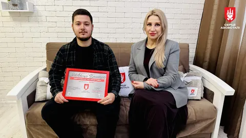 Оборонець Маріуполя отримав квартиру від «Серця Азовсталі»