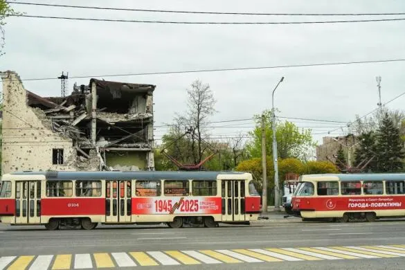 У Маріуполі на лінії вийшли лише шість трамваїв після зупинки
