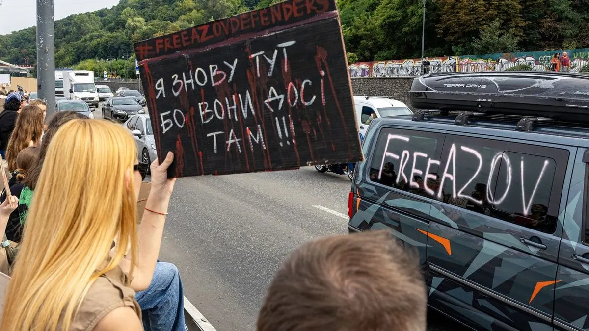 У Києві відбудеться акція на підтримку захисників Маріуполя та полонених