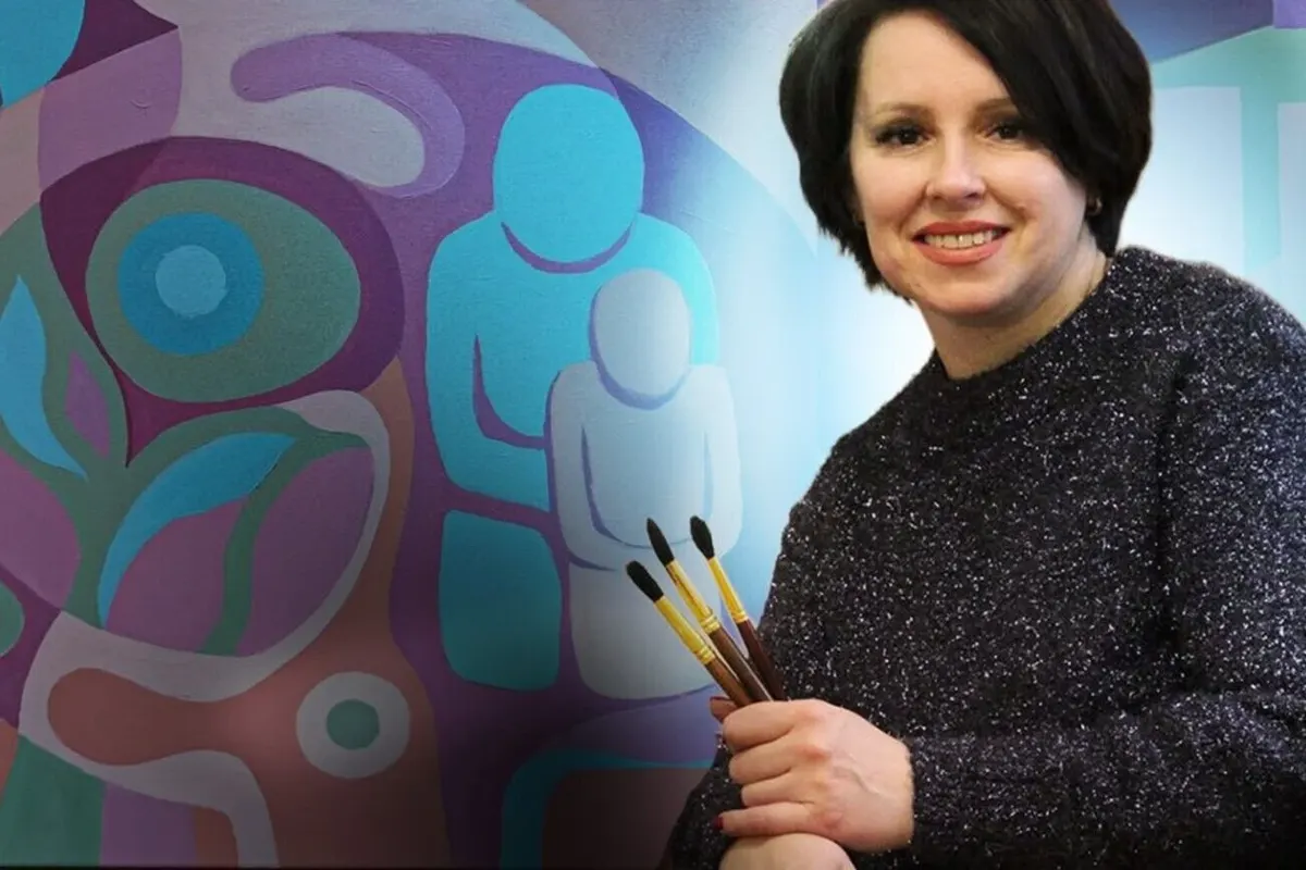 Картини маріупольської художниці стануть основою для поштових марок