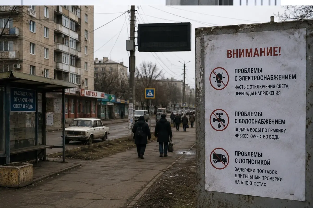 Окупований південь: без світла, води та пального тижнями