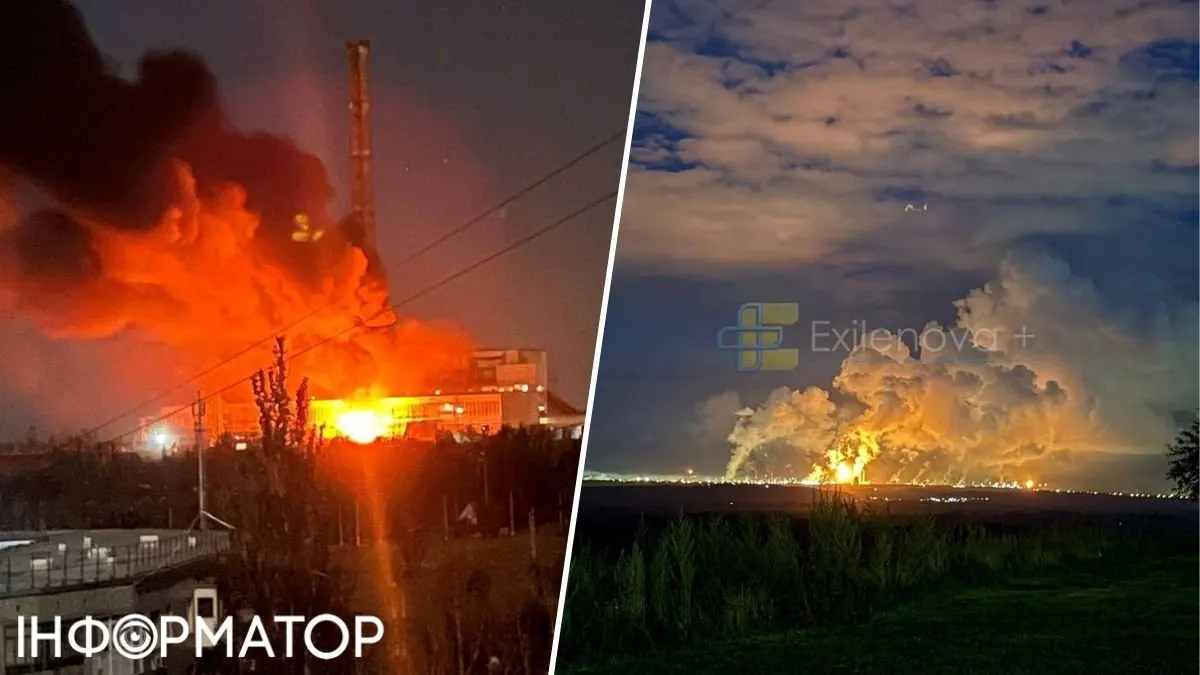 Нічна атака дронів: вибухи у Нижньокамську, Луганську та на окупованих територіях