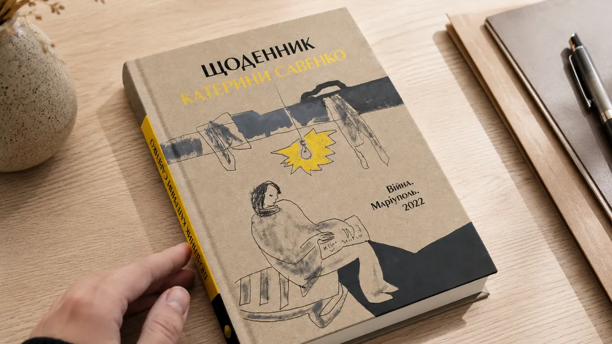 «Щоденник Катерини Савенко»: книжка про життя маріупольців в облозі надійшла до книгарень