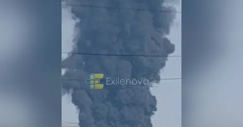 У Маріуполі масштабна пожежа після вибуху бензовоза