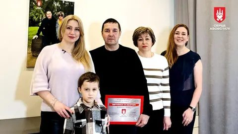 Захисник Маріуполя отримав квартиру в межах проєкту "Серце Азовсталі"