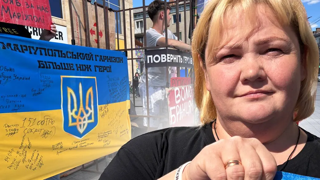 У Луцьку щотижня розгортають прапори з портретами полонених: родини чекають