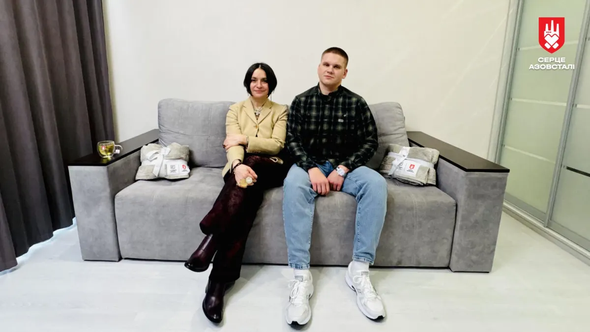 Захисник Маріуполя Микола Сербін отримав квартиру від «Серця Азовсталі»